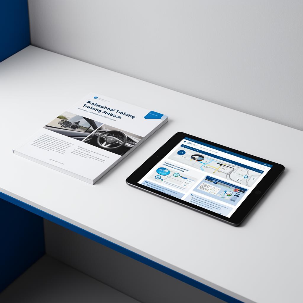 Trainingshandbuch und digitale Ausbildungsmaterialien